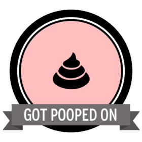 Got Pooped On Merit Badge