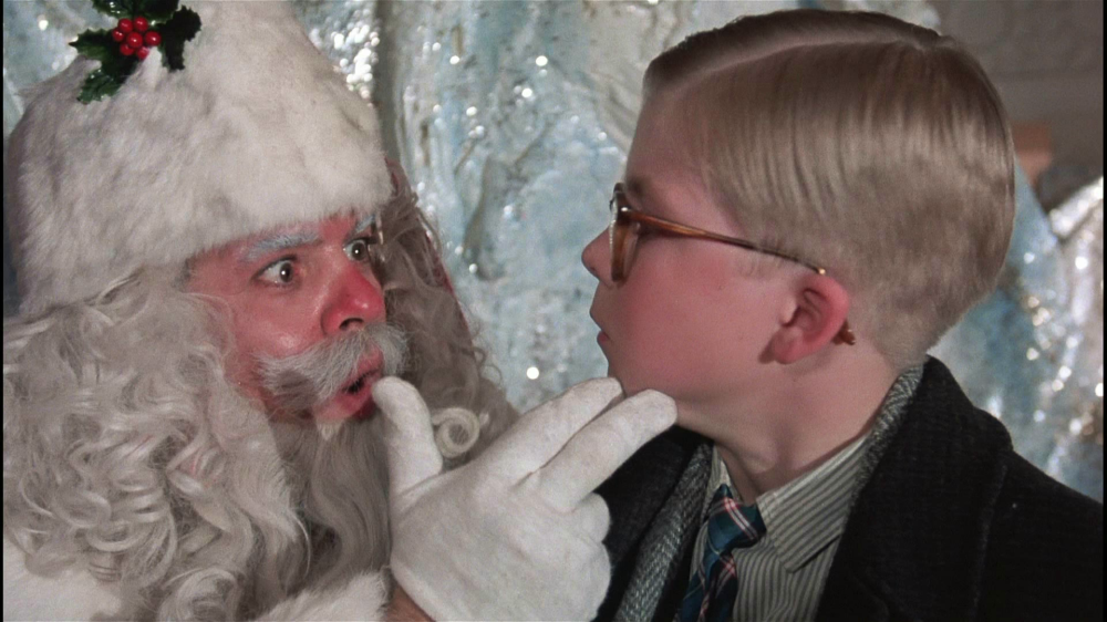 Santa wants to know what Ralphie wants for Christmas